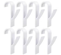 ZOKJSW 8pcs Gancho Toallero para Radiador Toallero Ganchos Radiador Toallero de Plástico Ganchos Toalleros Radiador Resistente al Calor Gancho para Radiador Toallero Resistentes para Toallas y Ropa