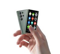 ZOKOE Téléphone Portable 3G-Mini, Petit Smartphone pour Enfants, écran HD de 3 pouces, 2 Go de RAM + 16 Go de stockage, Compact, Wi-Fi, téléphone débloqué (Verde)