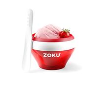 Zoku ZK120-RD Bowl Helados cremosos-Rojo, Plástico, Red