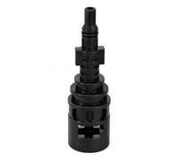 Zolara Adaptador para lavadora de alta presión, 14 mm, 1 unidad | Plástico negro, 124 x 24,5 mm, compatible con pistolas Karcher Lavor Parkside