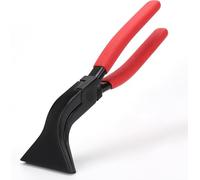 ZOLGINAH Alicates de plegado de chapa de 45°, alicates dobladores anchos, 22 mm, herramienta para techar, alicates de plegado de chapa con mango antideslizante para doblar y alisar chapas