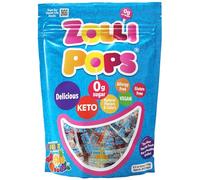 Zollipops Clean Teeth - Paletas de varios sabores, 6 onzas, anticaries y sin azúcar, para una sonrisa saludable, ideal para niños, diabéticos, veganos y dieta cetogénica