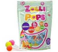 Zollipops Clean Teeth - Piruleta con sabores tropicales, 10 onzas