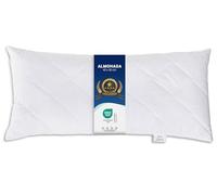 ZOLLNER Almohada cómoda - 40 x 90 cm - con Cremallera - Relleno de Fibras sintéticas Ajustable Individualmente - Lavable hasta 95 °C - Funda de Mezcla de algodón - Calidad de Hotel
