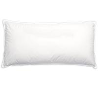 ZOLLNER Almohada de Plumas Premium con Contenido de plumón - Made in Germany - Apta para alérgicos - Funda de algodón Mako Lavable hasta 60°C - 40x80 cm - Calidad hotelera