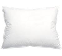 ZOLLNER Almohada de Plumas Premium con Contenido de plumón - Made in Germany - Apta para alérgicos - Funda de algodón Mako Lavable hasta 60°C - 70x90 cm - Calidad hotelera