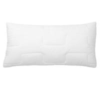 ZOLLNER Almohada Deluxe: Almohada de 3 Zonas, Fabricada en Europa, poliéster, Lavable a 95 °C, 40 x 80 cm, Calidad de Hotel, certificación Oeko Tex®