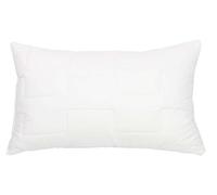ZOLLNER Almohada Deluxe: Almohada de 3 Zonas, Fabricada en Europa, poliéster, Lavable a 95 °C, 50 x 70 cm, Calidad de Hotel, certificación Oeko Tex®