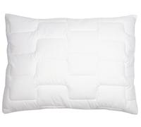 ZOLLNER Almohada Deluxe: Almohada de 3 Zonas, Fabricada en Europa, poliéster, Lavable a 95 °C, 70 x 90 cm, Calidad de Hotel, certificación Oeko Tex®