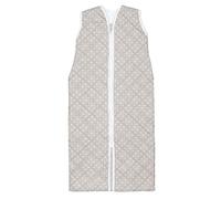 ZOLLNER Saco de dormir de invierno para niños - saco de dormir cálido de algodón transpirable - talla 110 - con cremallera flexible y protector de barbilla - sin mangas - certificado Oeko Tex