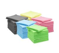 ZOLLNER Set de paños multifuncionales 80% poliéster, 20% Poliamida, Paquete de 50, Colores Variados.