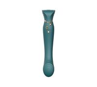 Zolo Queen G-Spot Pulse Wave Vibe Verde 1ud