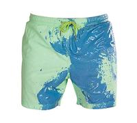 Zoloyo Bañador de secado rápido que cambia de color para niño, verde, Small