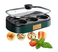 ZOLPINL 900W Deluxe Sous Vide Style Egg Bite Maker with Silicone Molds for Breakfast Sandwiches, Electric Non-Stick Egg Cooker, Multi Cooker for Omelettes, Poached & Scrambled Eggs, Health