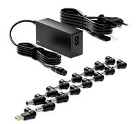 Zolt Cargador universal para ordenador portátil, 65 W, 15 V, 16 V, 18,5 V, 19 V, 19,5 V, 20 V CA, CC, cable de alimentación para HP Dell Acer Asus Lenovo Toshiba Samsung Sony 15 DC