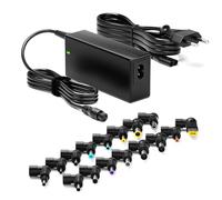 Zolt - Cargador universal para portátil (90 W, 65 W, 15 V, 16 V, 18,5 V, 19,5 V, 19,5 V, 20 V, CA DC, cable de alimentación para HP Dell Acer Asus Toshiba Samsung Sony (90 W-16 Tips)