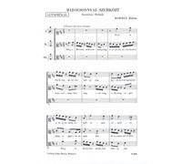 Zoltán Kodály-Badacsonnyal szemközt-CHORAL SCORE