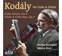 Zoltan Kodaly Kodály for Cello and Violin (CD) Album (Importación USA)