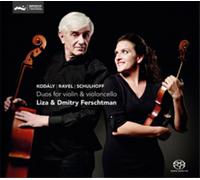 Zoltan Kodaly Koday/Ravel/Schulhoff: Duos for Violin & Vi (CD) (Importación USA)