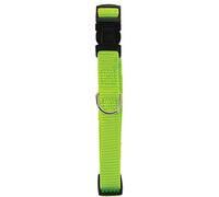Zolux Collar Ajustable de Nailon Verde Long.40/60 cm larg.25 mm para Perro