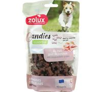 Zolux - Dulces Mini Huesos con jamón Candies 150 g para Perros