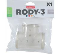 Zolux tubo en T transparente para jaula de roedores