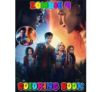 Zom-bie's and Friends Coloring Book for Fan Teens Girls Boys Kids Students: JUMBO Drawing Pages Of Characters for Kids Ages 4-8 8-12 | +50 High Quality Coloring Pages for Stress Relief and Relaxation