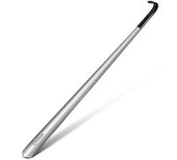 ZOMAKE Calzador de Zapatos Largo de Metal 80 cm para Mayores, Sin Agacharse