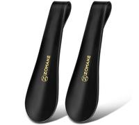ZOMAKE Calzadores de Plastico 2pcs - 7.5inch Calzador Plastico Pequeno Cortos,Mini Calzador Pequeno de Viaje Para Mujeres Embarazadas Ancianos Y Niños
