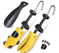 ZOMAKE Hormas Para Zapatos,Resistente Y Duradero Plástico Ensanchador Zapatos,ajustable Longitud Y Anchura Ensanchador Zapatos Deportivos Mujer(S)