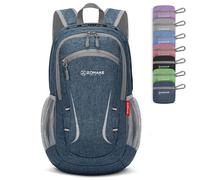 ZOMAKE Mochila Pequeña Plegable 20 L para Viaje Mujer Hombre Ultraligera Mochilas Ligeras Senderismo Montaña para Deportes al Aire Libre(Azul Zafiro)