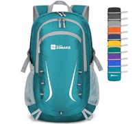 ZOMAKE Mochila Plegable Ligera 35 L,Mochilas Compacta con Resistencia al Agua para Hombre Mujer Viajar Senderismo al Aire Libre(Lago Verde)