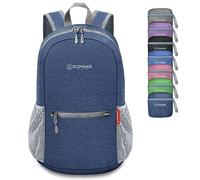 ZOMAKE Mochila Plegable Pequeña 10L - Mochilas Ligeras para Viajar Mochilas Senderismo Mujer Hombre Mochila Ultraligera Excursion(Azul Zafiro)