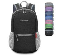 ZOMAKE Mochila Plegable Pequeña 10L - Mochilas Ligeras para Viajar Mochilas Senderismo Mujer Hombre Mochila Ultraligera Excursion(Negro)