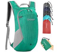 ZOMAKE Mochila Plegable Ultraligera 18L - Pequeña Mochilas de Senderismo Impermeable Para Hombre Mujer Viaje Trekking Deporte(Verde militar)