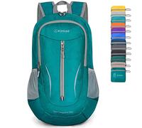 ZOMAKE Mochila plegable ultraligera e impermeable pequeña de 25 l para senderismo y viajes, Verde lago