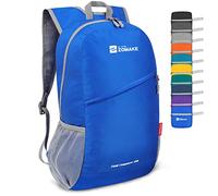 ZOMAKE Mochila Senderismo Montaña Plegable Ligera 20 L Pequeñas para Hombre Mujer,Mochilas Compacta para Viajar(Azul Oscuro)