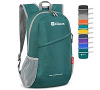 ZOMAKE Mochila Senderismo Montaña Plegable Ligera 20 L Pequeñas para Hombre Mujer,Mochilas Compacta para Viajar(Ejercito Verde)
