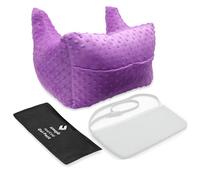 Zomaple Almohada de mastectomía - Almohada postoperatoria, almohada de pecho para recuperación después de una cirugía cardíaca, mastectomía doble, reducción de senos y aumento para pacientes - Bolsa