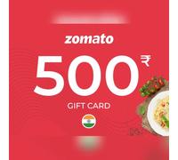 Zomato Gift Card 500 INR Key - INDIA