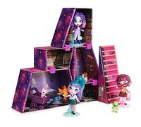 Character Options – Juego casa muñecas Zombaes Forever Wild Vibes, 3 muñecas zombis, 5 animales