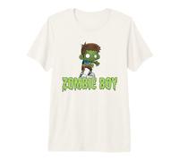 Zombi Boy Cute Adorable Kawaii Halloween Zombies Camiseta Premium