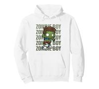 Zombi Boy Cute Adorable Kawaii Halloween Zombies Sudadera con Capucha