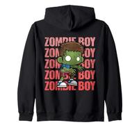 Zombi Boy Cute Adorable Kawaii Halloween Zombies Sudadera con Capucha