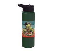 Zombi come albóndigas Scary Zombie Meat Flesh Zombie Dead Stainless Steel Insulated Water Bottle