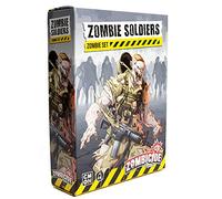 Zombicide 2ª edición Zombie Soldiers Set,Juego de Mesa de Estrategia,Juego cooperativo para Adolescentes y Adultos,Juego de Mesa Zombi Mini Figuras,Promedio de reproducción 1 Hora,Hecho por CMON