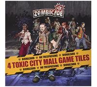 Zombicide: 4 Toxic City Mall Game Tiles - Juego de Mesa, para 1 o más Jugadores (Guillotine GUG0022) (Importado)
