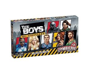 Zombicide The Boys Character Pack #1 - The Seven - Survivors from The Seven for Epic Zombie Action. Juego de Mesa de Estrategia cooperativa para Mayores de 14 años, 1-6 Jugadores, Tiempo de Juego de
