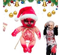 Zombie Baby Doll - Decoración gótica para bebé | Accesorios de Halloween espeluznantes para bebé zombie, decoración gótica creativa y espeluznante para casa embrujada, accesorio ornamental para Hallow