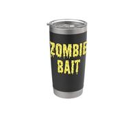 Zombie Bait Funny Zombies Goteando Slime Blood Zombie Bait Vaso térmico de acero inoxidable de doble pared
